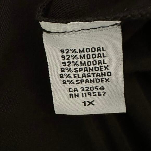 Rachel Pally Black Long Sleeve Jolene Lace-Up Maxi Dress Size 1X - Picture 12 of 13